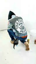 Load image into Gallery viewer, Custom Hand Painted Trucker Denim Jacket