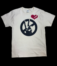 Load image into Gallery viewer, PEACE 2 MY HEART TEE (CREAM)
