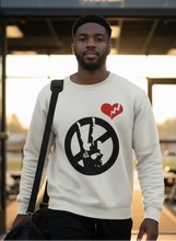 Load image into Gallery viewer, PEACE 2 MY HEART CREW (CREAM)